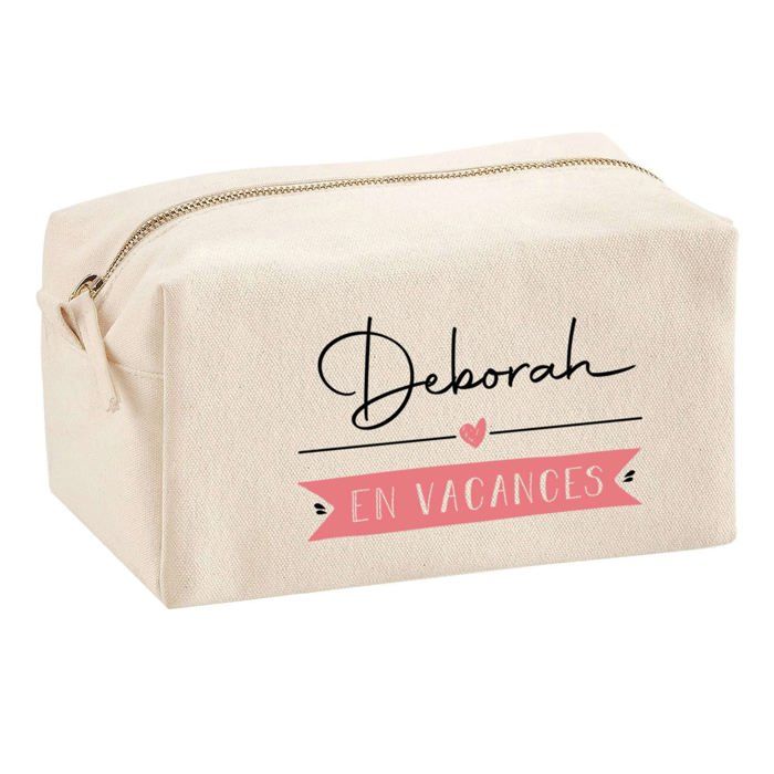 Trousse multifonction Deborah en Vacances Cadeau Anniversaire Noël Collègue Départ Retraite | Trousse Scolaire Fournitures Bureau