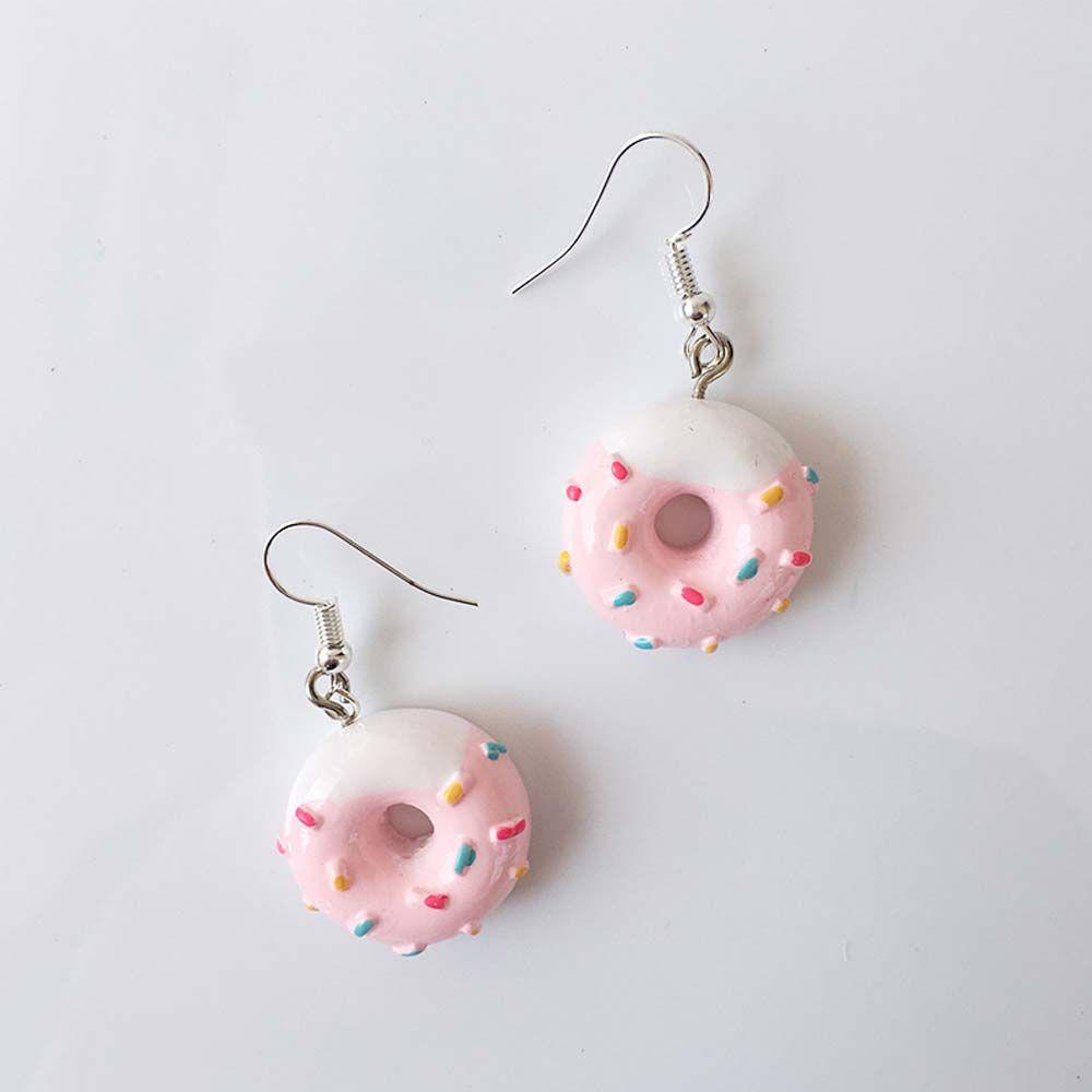 Summer Milk For Unique Cake Funny Gift Lovely Cartoon Fashion Party Drop Girl Food Jewelry Earrings