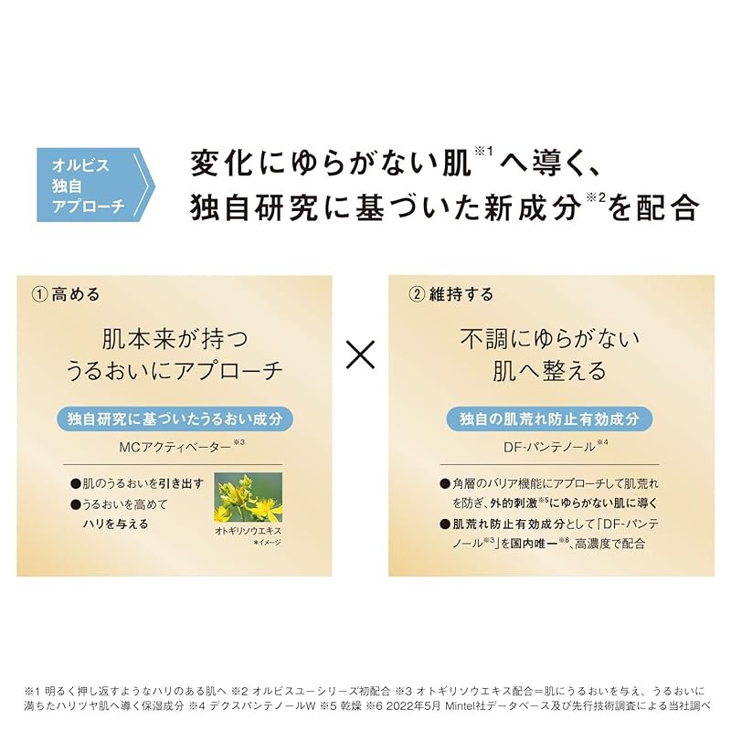 ORBIS Quasi-drugs Orbis U Gel Moisturizer Aging Care Moisturizing Liquid Rough Skin Prevention Skin Care Main Body 50g Liquid 2. Moisture 2.Body