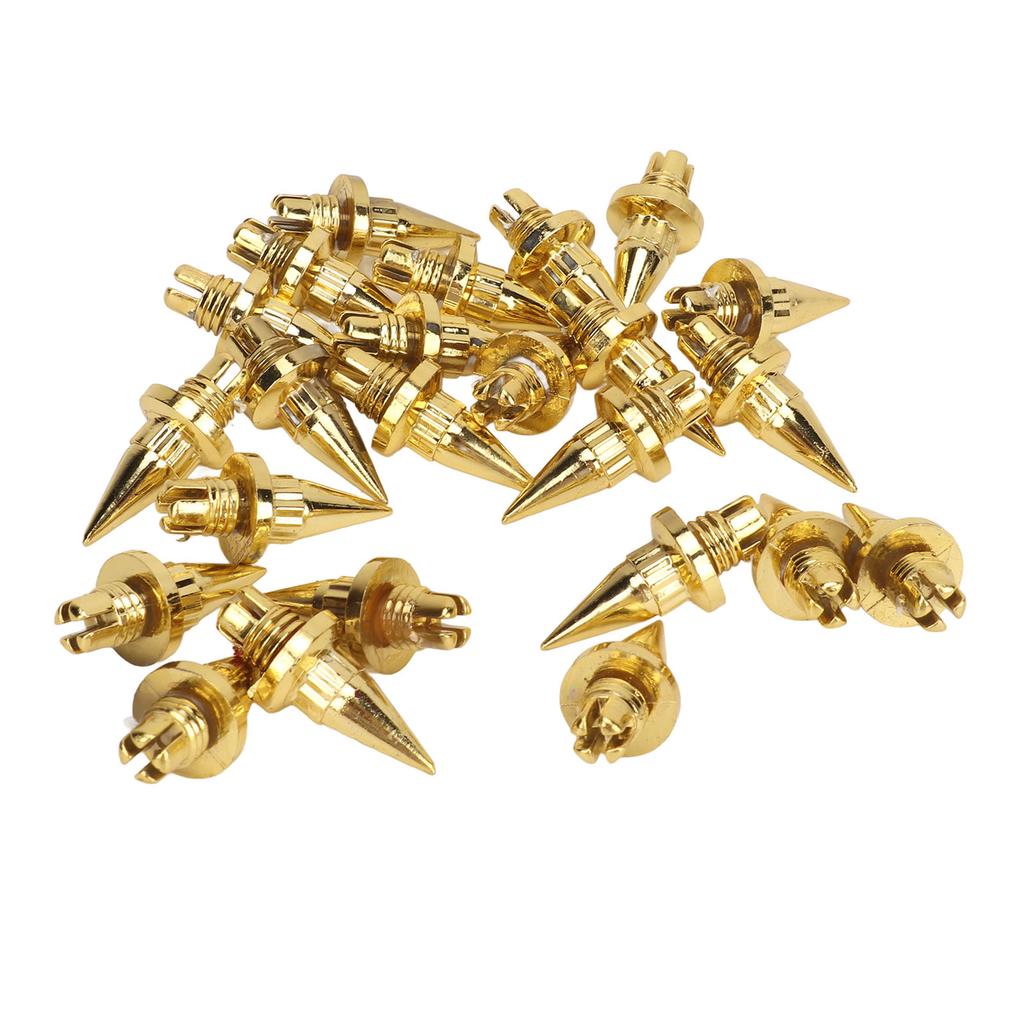 25Pcs Wheel Rivet Nut Stylish Look Easy Installation Spike Wheel Lip Rivet Nut for Wheels with Plastic Faux Rivets