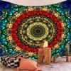 Indian Mandala Tapestry Wall Hanging Colorful Boho Home Decor Beach Throw Rug Blanket Room Decor Aesthetic Bohemian Tapestries