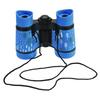 Uxcell Binoculars with Neck Strap Compact Folding Binoculars Shockproof for Bird Watching Hiking Camping 4X30 Sky Blue