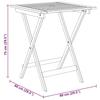 VidaXL Mobilier à Dîner de Jardin Pliable 3 pcs Table et Chaises d'Extérieur Ensemble de Salle à Manger de Terrasse Patio 3058254