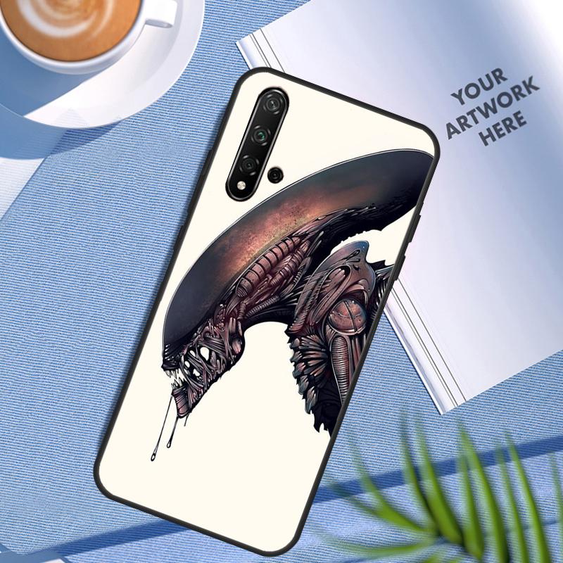 Alien Horror For Huawei Nova 3i 7i 8i 11 12i 10 9 SE Y60 Y61 Y70 Y72 Y73 Y90 Y91 P20 P30 Pro P40 Lite Case