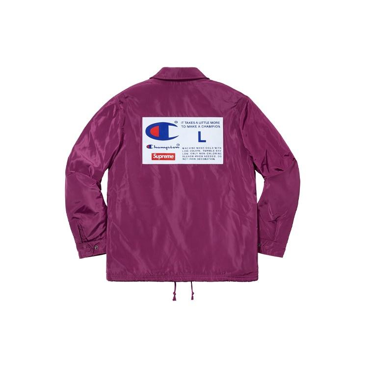Supreme Champion Label Coaches Jacket Unisex SUP-FW18-389