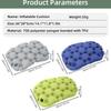 Foldable Inflatable Seat Cushion Waterproof Camping Chair Pad Travel Chair Cushion  Camping
