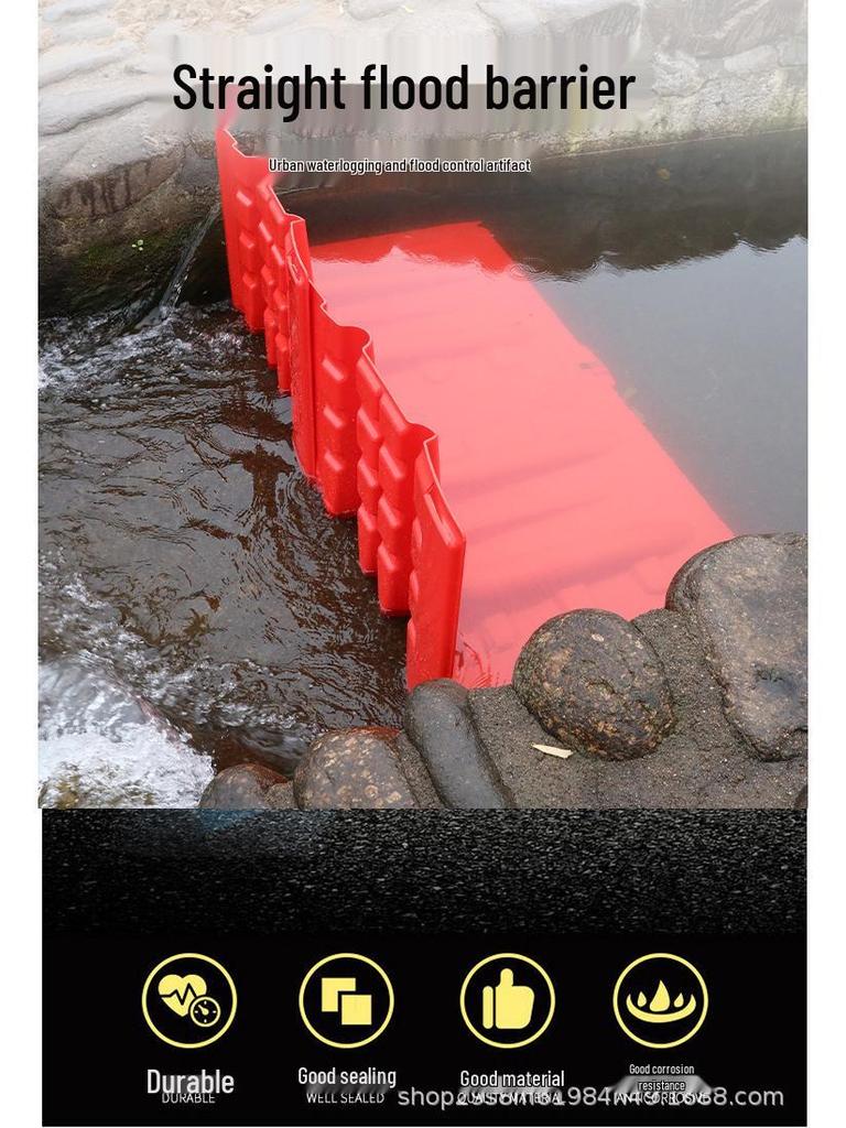 ABS L-Shaped Removable Flood Barrier for Water Control