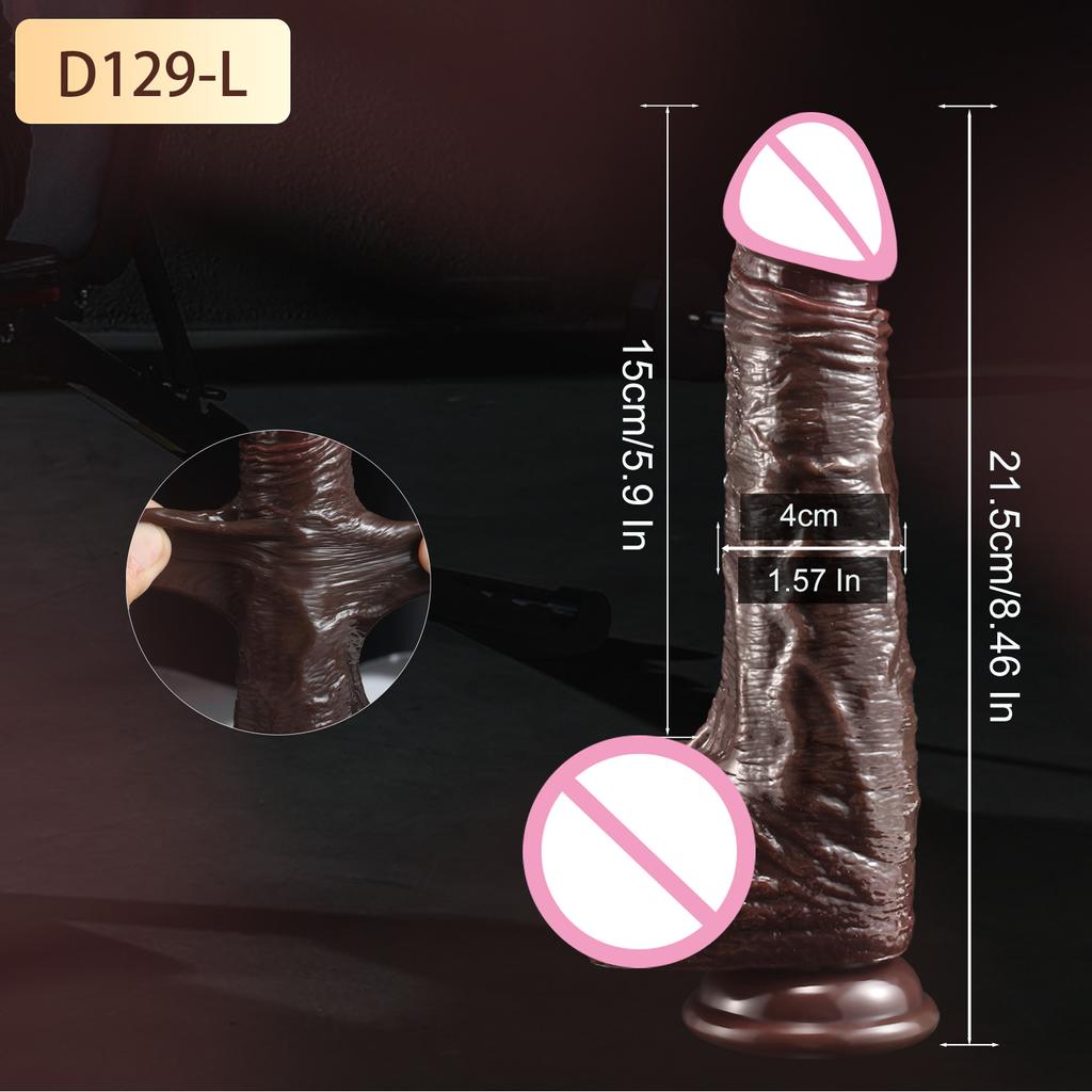 Realistic Dildos for Women Skin Sliding Foreskin Testicles Dildo Anal Vaginal Stimulation Strapon Big Penis Sex Toys for Woman