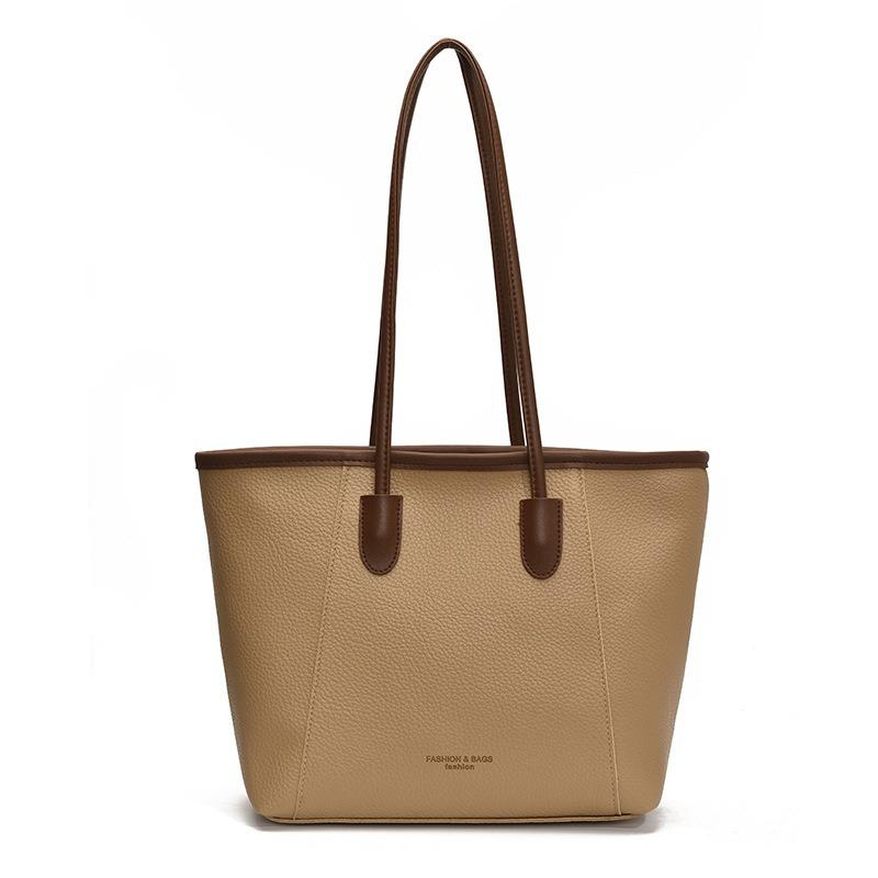 Женская сумка премиум-текстуры в стиле ретро для поездок на работу, новая атмосферная простая и универсальная сумка через плечо, сумка-подмышка, сумка-тоут