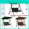 Anti-uv Swing Seat Canopy Cover With Bandages For Outdoor Use