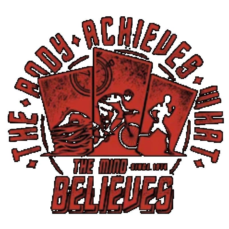 Men's Black T-Shirt The Body Achieves What The Mind Believes Motivational Graphic Print Casual Streetwear Fashion Top for Everyday Wear