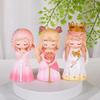 Fashionable Zodiac Ornaments: Hand-Painted Resin Figurines for Girls' Bedrooms