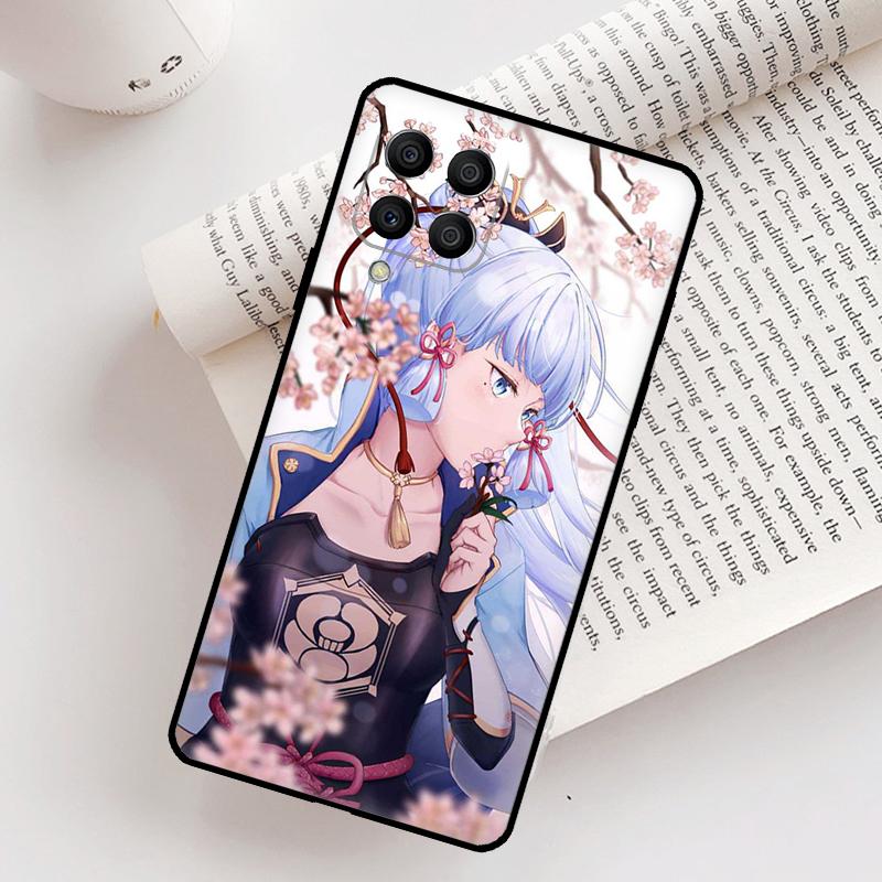 Чехол Genshin Impact Kamisato Ayaka для Samsung Galaxy M31 M11 M14 M34 M54 M12 M32 M52 M15 M13 M06 M16 M36 M56 M53 M35 M55