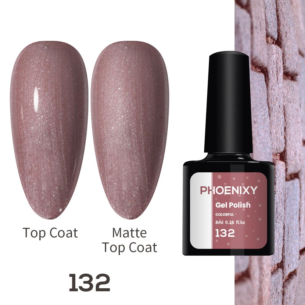 Гель-лак для ногтей PHOENIXY, 8 мл, отмачиваемый гель-лак для дизайна ногтей, маникюрного салона, лампы для ногтей своими руками и украшения домашнего гелевого дизайна ногтей