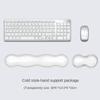 Silicone Keyboard Mouse Wrist Rest Ergonomic Anti Slip Keyboard Wrist Rest Mouse Pad For Office Laptops Home Computer Wrist Mat