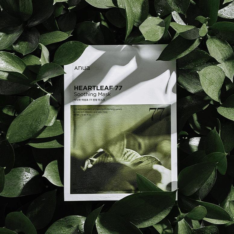 Anua Успокаивающая маска Heartleaf 77 25 мл*10 шт.