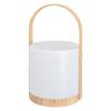 OHM Table Lamp Nordic Style Japanese Stylish LED Wood Grain USB Rechargeable Dimming Warm Light Desk Stand Interior TT-Y102K 06-5083