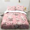 3D Печать SPY FAMILY Аня Аниме Постельное Белье Пододеяльник Набор для Кровати Покрывало Пододеяльник Наволочка Одеяло Кинг Квин Размер Мальчики Взрослый