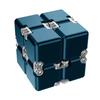 Aluminum Alloy Infinity Cube Fidget Toy Stress Relief Office Puzzle Relaxation Game Portable Educational Toy for Kids Adults
