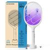 ARTH VENTURES 3600V Mosquito Bat, Mosquito Racket with UV Light, 2 In 1 Fly Swatter with 1200mAh Lithium-ion Battery Rechargeable