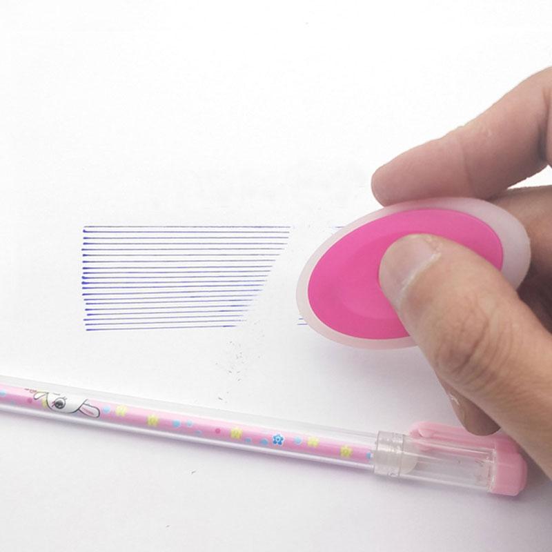 0,5 мм школьные офисные ручки сменные стержни стираемые ручки набор 20/40 шт ластик синий черный моющийся