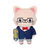 Detective Conan Conan Edogawa with CAT stuffed toy key chain with eye mask Plus [Anime version]