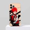 Anime Cartoon G-Gaara Phone Case For IPhone 17 16 15 Plus 14 13 Mini 12 11 Pro Max Soft Shell Cover