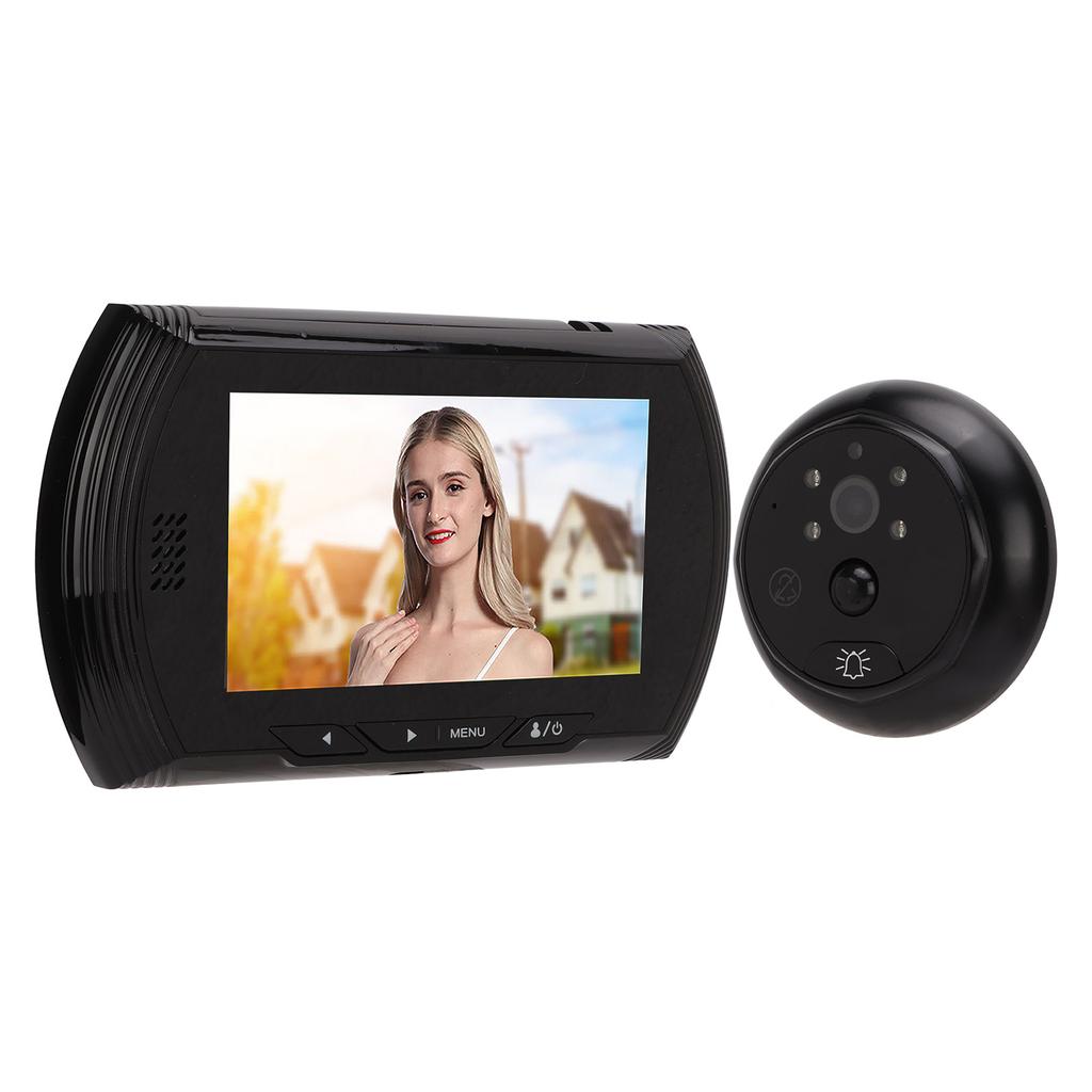 2MP 1080P Digital Door Viewer Peephole Camera 4.5in LCD Display Motion Detection Night Vision for