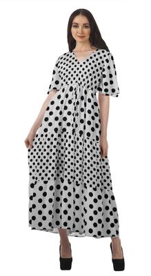 Женские хлопковые летние платья с принтом больших размеров, женские платья