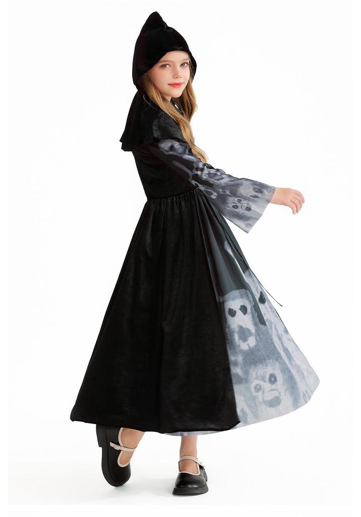 2026 Halloween Costumes for Kids: European & American Styles - Skeleton, Witch, Vampire, Funny Dresses for Girls