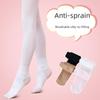 Children's Non-Slip High Elastic Dance Socks - White Summer Thin Ballet Pantyhose for Girls