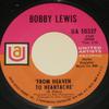 7inch Record BOBBY LEWIS - From Heaven To Heartache UA50327 United Artists  1968 US Folk Used