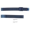 Mesh Woven Stainless Steel Watchband Flexible Replacement Watch Strap Accessory for Men Women Blue
