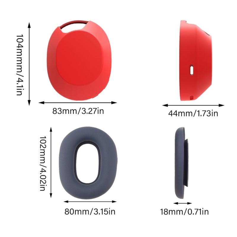 Headphone Case Earphone Silicone Protective Cover for WH 1000XM5 Headsets Headbeam Protectors Sleeve