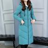 Женское пальто TIDENOVEL Зимнее женское толстое пальто с хлопковой подкладкой Пуховик Женская длинная куртка с капюшоном Большого размера