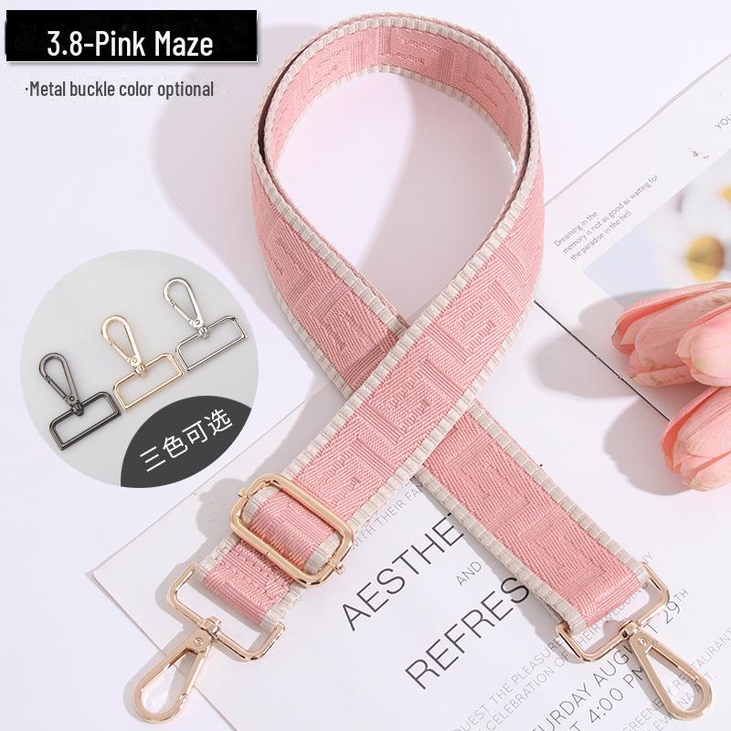 Регулируемый ремень для сумки через плечо в полоску – универсальный, широкий сменный ремень