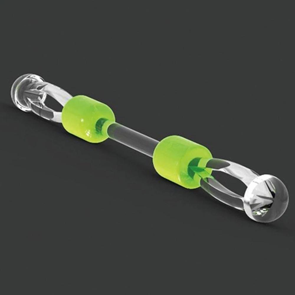 Space Bean Double Head Fish Line Separator Double Hook Silicone Fish Hook Fixed Distance Splitter