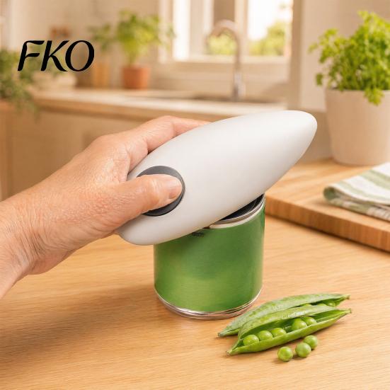 Automatic Can Opener Electric Opener, One-Button Battery Operated Wireless Portable Kitchen Tool, for Home And Camping Gadget