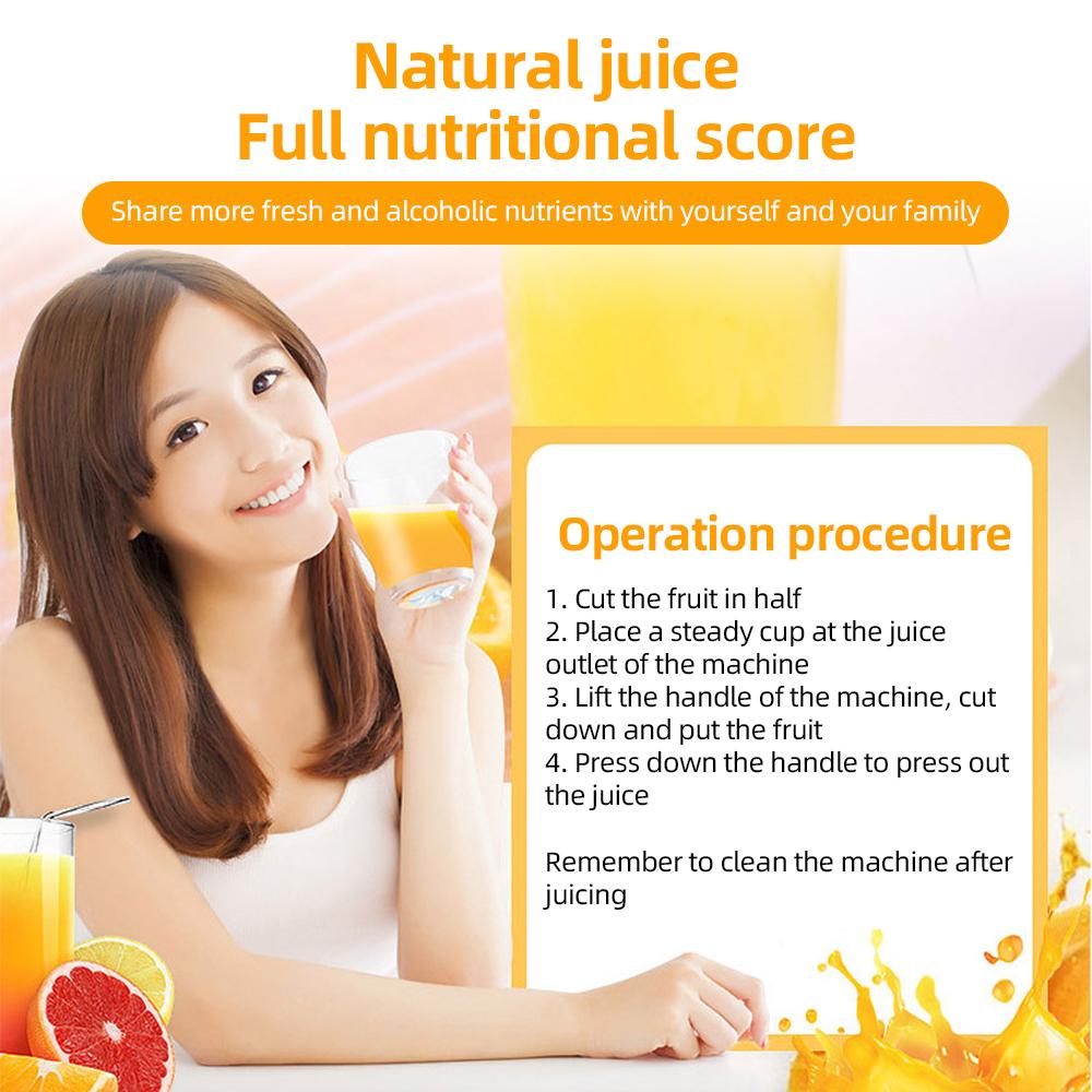 Ручная соковыжималка, кухонная чугунная соковыжималка для апельсинового сока, коммерческая сверхмощная столешница