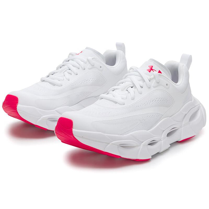 Under Armour Halo Racer Модные Удобные Прочные Дышащие Легкие Кроссовки Женские Кроссовки Белый 6007641-100