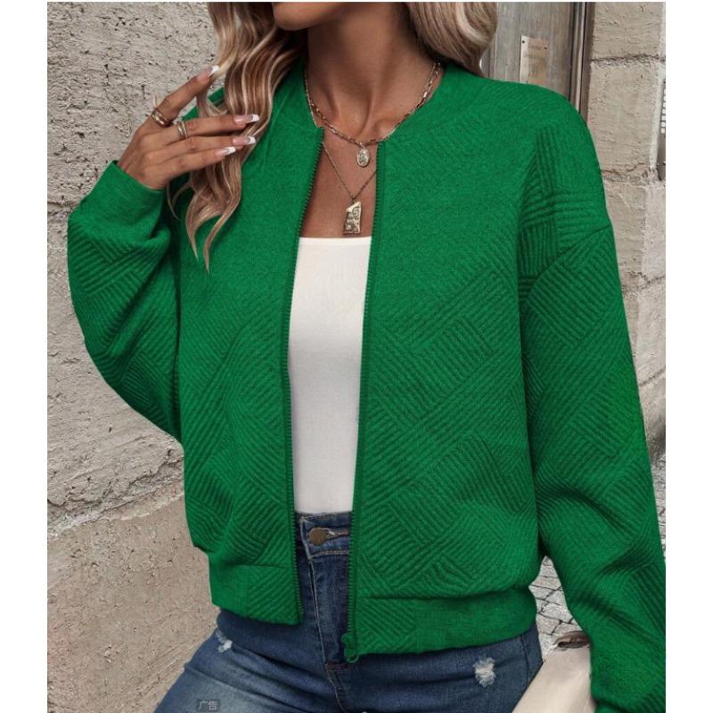 YYFS Женская мода повседневная осень-зима однотонные принты с длинным рукавом куртки и пальто