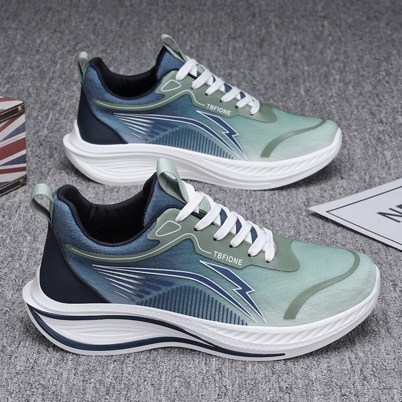 Кроссовки Мужские Четыре Сезона Уличные Беговые Кроссовки - Нескользящие Износостойкие Легкие Удобные Повседневные Спортивные Кроссовки Для