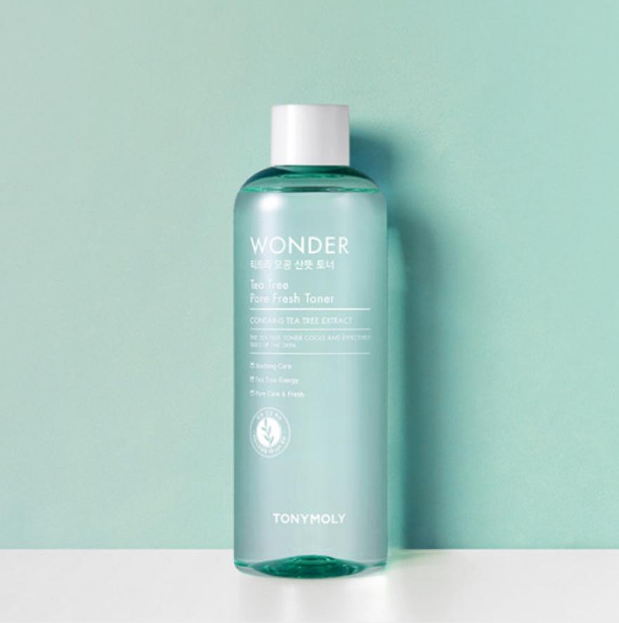 Tonymoly Wonder Tea Tree Pore Fresh Toner 500ml