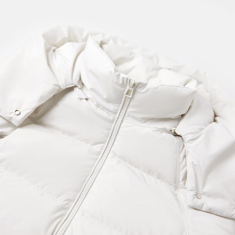 Женский короткий пуховик с капюшоном Qiusbuiyiren для миниатюрных