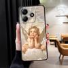 Чехол для телефона для Xiaomi Redmi Note 14 12 11 A3 12C 13C A1 9 8 7 13 Pro Plus 10 K80 14C A4 A5 K40 A1 A2 Милый Ангел