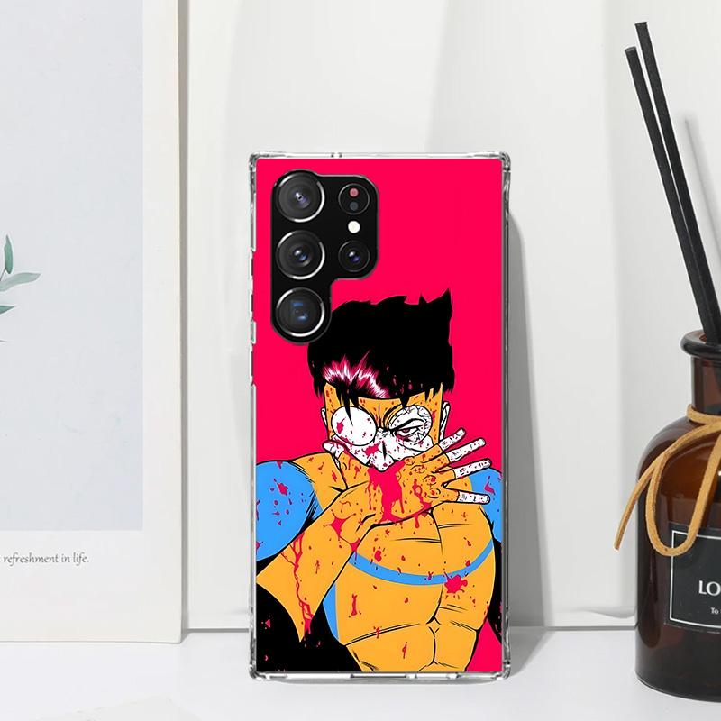 Cool I-Invincible Phone Case For Samsung Galaxy S26 S25 Edge S24 FE S23 S22 Ultra S21 Plus S20 + Art Fundas Back Cover Galaxy S2