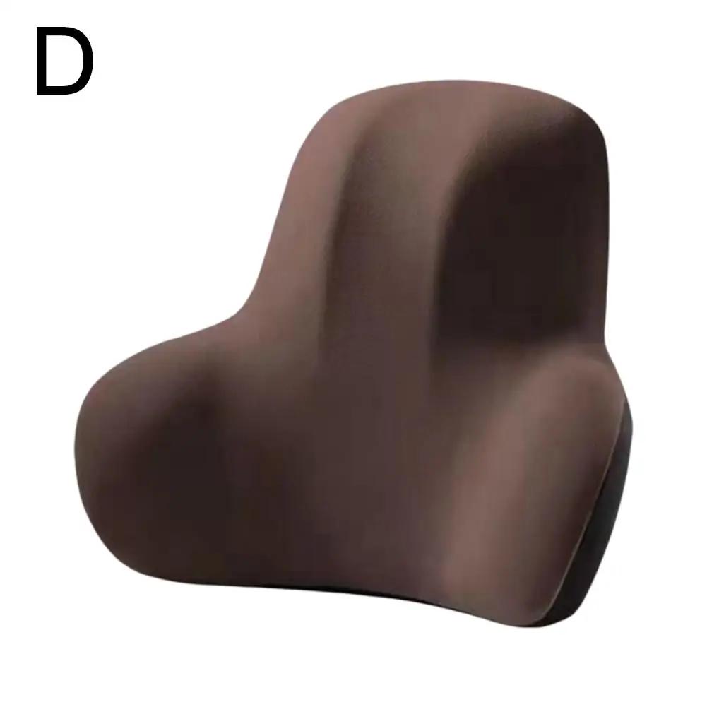 Universal Memory Foam Car Neck Pillow Protect Lumbar Back Car Cushion Headrest Car Relieve Stress Seat Support Breathable P P9Q0