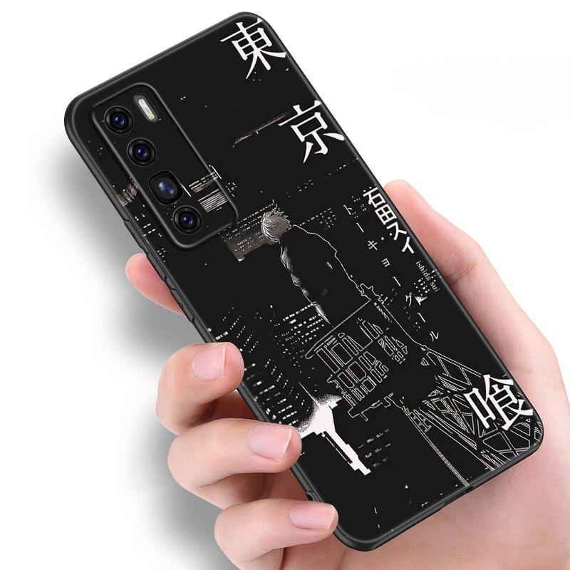 Чехол с изображением аниме «Токийский гуль» для Huawei NOVA 8 9 Pro 8i 7i 7SE Y60 5T Mate 40 30 20 10 Lite Honor 50 30 Premium Pro Plus 30 S