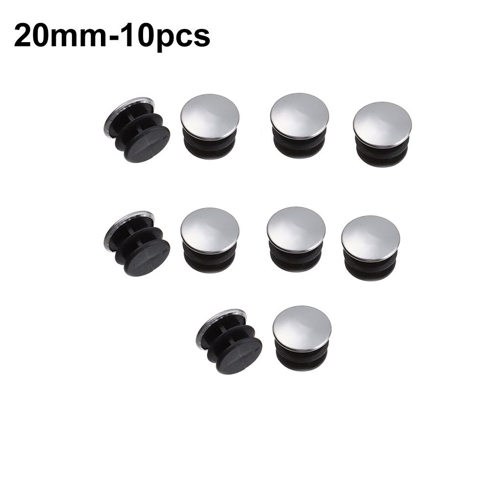 Useful Non-slip Floor Protectors Tube Dust Cover Steel Pipe Blanking End Caps Furniture Leg Plug