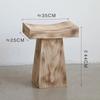 Shaped Stool Weathered Old Pine Vintage To Do Old Living Room Coffee Tables Creative Modeling Solid Wood Stools